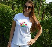 Topy, tričká, tielka - spring in slovak garden-color Tshirt II - 9559725_