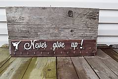 ..never give up...