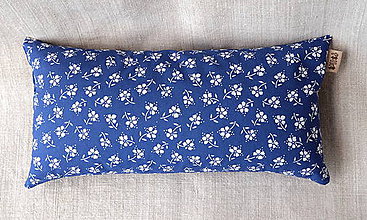 Úžitkový textil - FILKI šupkový vankúš 35 cm (vzor modrotlač 181) - 9578558_