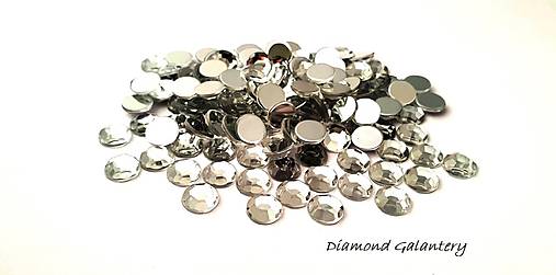 Komponenty -  	Ozdobné kamienky 10 mm - Crystal - 9587615_