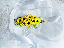 Opasky - kvetinový opasok slnečnice - 9585396_