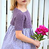 Detské oblečenie - šaty MY LADY violet - 9593322_