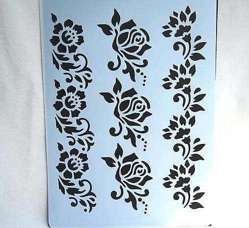 Nástroje - B5/ Šablóna- 26x17,5 cm - 9593965_