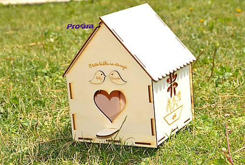 Dekorácie - Vtáčia búdka - kvietková - 9597068_