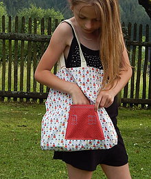 Detské tašky - Nákupná taška pre deti - Domček n,3 (3) - 9604802_