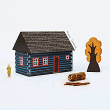 Dekorácie - Miniatúrny dvor zo Ždiaru - 9604317_