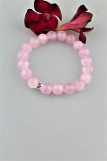 Náramky - ružové zore náramok z jadeitu - 9608379_