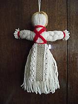 Dekorácie - bábika - motanka z bavlniek - 9607308_