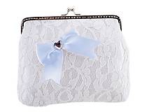 Svadobná bielá kabelka - kabelka pre nevestu 178