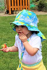 Detské čiapky - Rastúci klobúčik Pampalíni - 100% BA - viac farieb a vzorov - 9616755_
