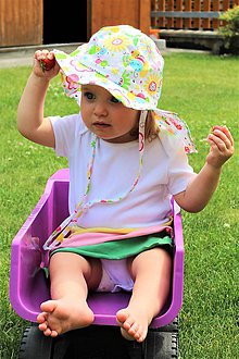 Detské čiapky - Rastúci klobúčik Pampalíni - 100% BA - viac farieb a vzorov - 9616678_