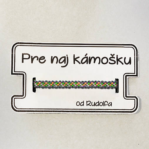 Schizofrenické sny - pletený náramok (Starý)