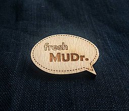 Brošne - Odznak k promóciám . Fresh MUDr. - 9631243_