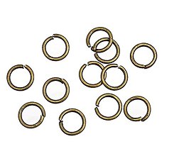Komponenty - Bižutérne krúžky 5mm bronzové (balíček 50ks) - 9634660_