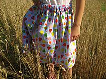Detské oblečenie - suknica "Veselá hruška" - 9640946_