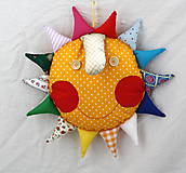 Hračky - Vankúšik. Slniečko do každej izbičky  - 9643825_