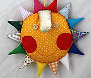 Hračky - Vankúšik. Slniečko do každej izbičky  - 9643826_