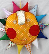 Hračky - Vankúšik. Slniečko do každej izbičky  - 9643852_