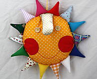 Hračky - Vankúšik. Slniečko do každej izbičky  - 9643853_