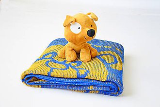 Detský textil - Detská pletená deka - 9644608_