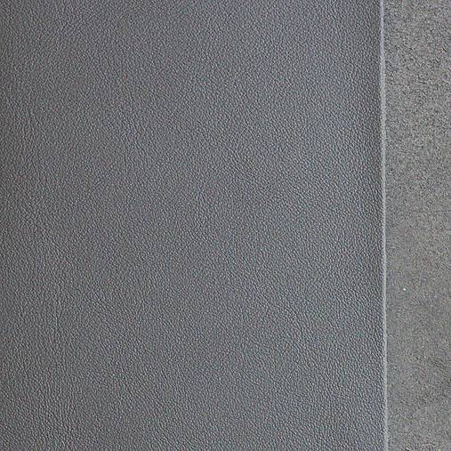 Suroviny - Exkluzívna koža - 15x15 cm metalická antracit - 9652321_