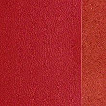 Suroviny - Exkluzívna koža - 15x15 cm červená - 9652362_
