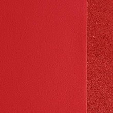 Suroviny - Exkluzívna koža - 15x15 cm žiarivo červená - 9652368_
