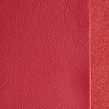 Suroviny - Exkluzívna koža - 21 x 23 cm červená žiarivá - 9655019_