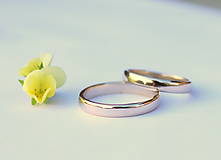 Prstene - minimalistické obrúčky - 9655168_