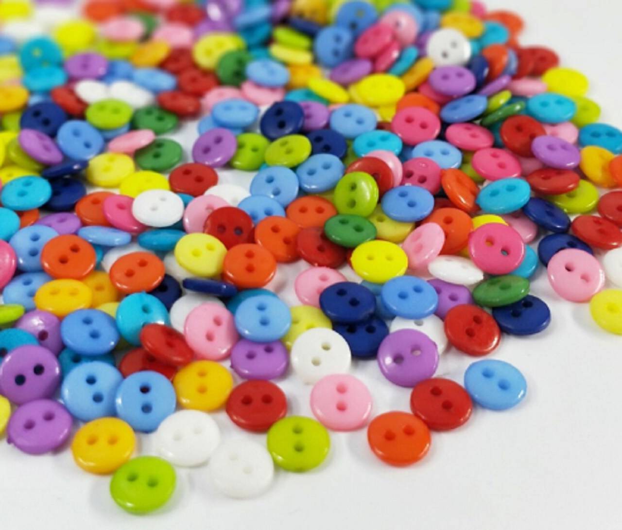 G111 Mini gombíček plastový 8 mm