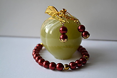 Sady šperkov - Sada z perličiek a mosadze - 9660414_