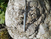 Pánske šperky - sword from middle ages  (prívesok na krk-meč) - 9661651_