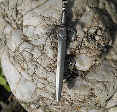 Pánske šperky - sword from middle ages - 9661653_