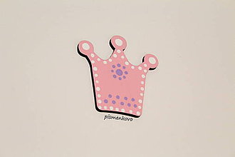 Tabuľky - Korunka pre princeznú aj princa farebná dekorácia - 9668602_