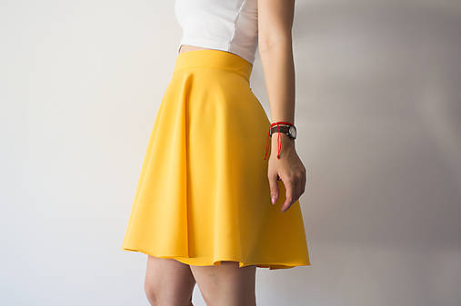  - Skaret Skirt Yellow - 9672130_
