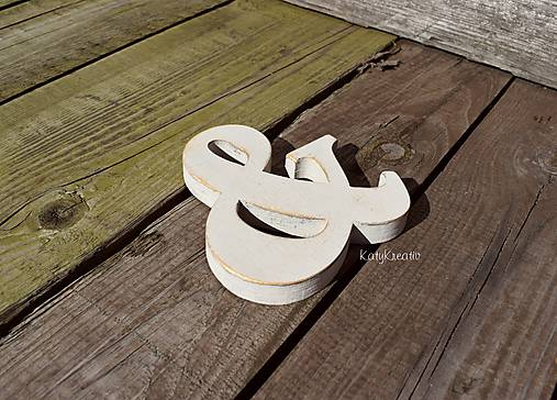Dekorácie - 10/15cm samostatne stojace písmenká (10cm) - 9669649_