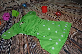 Detské doplnky - Vrchné PUL plienkové nohavičky "zelené" - 9670151_