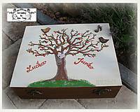 Krabica na svadbu "Strom lásky" :)