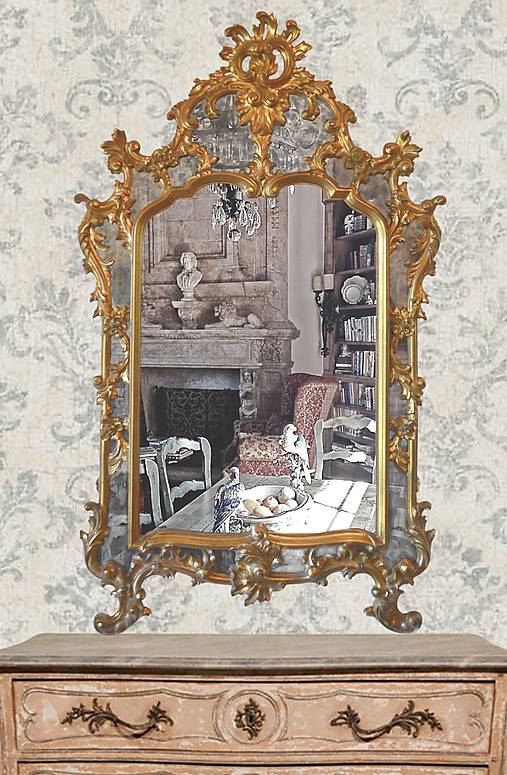 Zrkadlá - Zrkadlo "La Belleza Insolente" - 9673922_