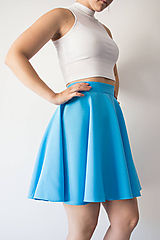 Sukne - Skater Skirt Light Blue - 9674400_