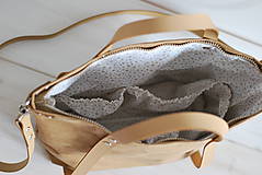 Veľké tašky - Kabelka - taška na kočík (menšia) (svetlo hnedá) - 9676549_