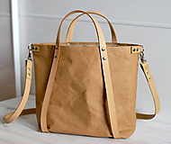 Veľké tašky - Kabelka - taška na kočík (menšia) (svetlo hnedá) - 9676550_