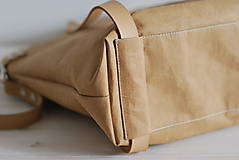 Veľké tašky - Kabelka - taška na kočík (menšia) (svetlo hnedá) - 9676554_