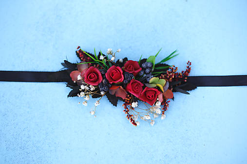 Kvetinový opasok z kolekcie "krása ženy"