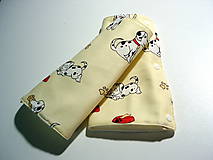 Detský textil - slintáčiky na nosič - 9677451_