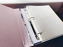 Papiernictvo - Fotoalbum s líškou (samolepiaci 100 strán A4 (strany sa dajú dopĺňať)) - 9679199_