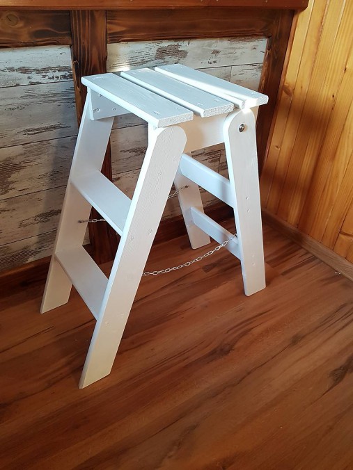 Príbory, varešky, pomôcky - Drevena stupacka - 9682139_