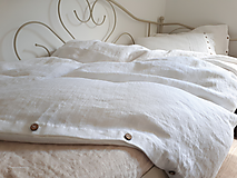 Úžitkový textil - Ľanové posteľné obliečky Charming Cottage - 9689039_