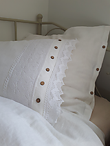 Úžitkový textil - Ľanové posteľné obliečky Charming Cottage - 9689040_