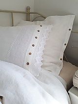 Úžitkový textil - Ľanové posteľné obliečky Charming Cottage - 9689053_